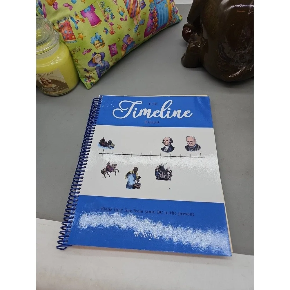 The‎ Timeline Book Avyx Blank Timeline From 5000 BC to Present Paperback
